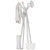 Como Coat Rack Stand 3D model small image 10