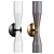 Elegant TOIVO Wall Sconce 3D model small image 1