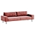 Modern 3D Max Piu Sofa 3D model small image 2