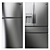 Frigidaire 4-Door French Door Refrigerator 3D model small image 1