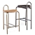 Michelle Arc Counter Stool 3D model small image 1
