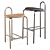 Michelle Arc Counter Stool 3D model small image 5