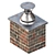 Top-Notch Chimney Ventilation Kit 3D model small image 5