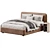 Barry Bed with Storage: Modern Design 3D model small image 1