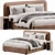 Barry Bed with Storage: Modern Design 3D model small image 2