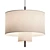 Modern Margin Pendant Lamp 3D model small image 1