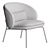 Boconcept Princeton Lounge Chair, Modern Comfort 3D model small image 7