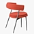 Elegant Nena Chair Zanotta 3D model small image 3