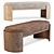 Parla Hug Bench: Lounge Relaxation 3D model small image 1