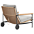 Gloster Teak Zenith Lounge Chair 3D model small image 3