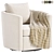 Modern Swivel Accent Chair - 2015 3D model small image 1