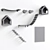 Pet Accessories Set with House 3D model small image 5