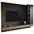 Modern TV Wall Unit Design 3D model small image 1