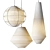 Elegant Kahdu Pendant Lights 3D model small image 2