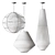 Elegant Kahdu Pendant Lights 3D model small image 5