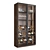 Modern Wine Rack Organizer 3D 3D model small image 1