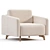 Leri Mini Armchair: Modern Chic 3D model small image 2