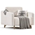 Leri Mini Armchair: Modern Chic 3D model small image 3