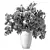 Elegant Bouquet Plant Sculpture 3D model small image 3