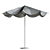 Title: Round Cantilever Outdoor Umbrella 3D model small image 3