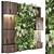  Indoor Wall Vertical Garden Set 3D model small image 1