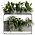 Botanical Bliss Shelf Set 3D model small image 2