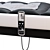 Therapeutic Ceragem V3 Massage Bed. 3D model small image 3