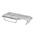 Therapeutic Ceragem V3 Massage Bed. 3D model small image 4