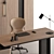 Executive Manager Desk - Office Furniture 3D model small image 2