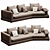 Modern Comfort: Bonaldo Liam Sofa 3D model small image 5