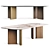 Modern Onno Dining Table in 3D 3D model small image 6