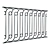 Classic Railings Set 3D Models 3D model small image 6