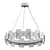 Sculpted Alabaster Chandelier Beauty 3D model small image 3