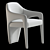  Stylish MARLON Dining Chair 3D model small image 5