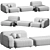 Ribble 3 Modular Sofa Set 3D model small image 6