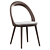 April Dining Chair, Two Colors 3D model small image 1
