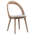 April Dining Chair, Two Colors 3D model small image 2