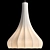 Silk Glow Pendant Light 3D model small image 3