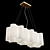 Elegant Nubi Pendant Chandelier 3D model small image 2