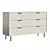 Quinn 6-Drawer Dresser Model 3D model small image 1