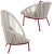 Elegant Petalo Armchair: Modern Comfort 3D model small image 12