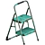 3-Step Folding Ladder 3D model small image 4