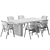 Rowanoke Dining Set 135 3D model small image 6