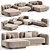  Contemporary Pop Sofa Delcourt Design 3D model small image 1