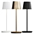 Translation: Ø128 x H370 mm 

Title: Modern Cordless Table Lamp 3D model small image 3