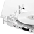 White Transparent Vinyl Turntable 3D model small image 4