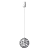 Elegant Chrome Sphere Pendant Light 3D model small image 4