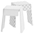 Modern Stool MANERBA SUPER RANDOM 3D model small image 4