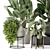 Modern Indoor Plants Set 2373 3D model small image 4