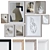 Modern Wall Art Set 3D 3D model small image 1